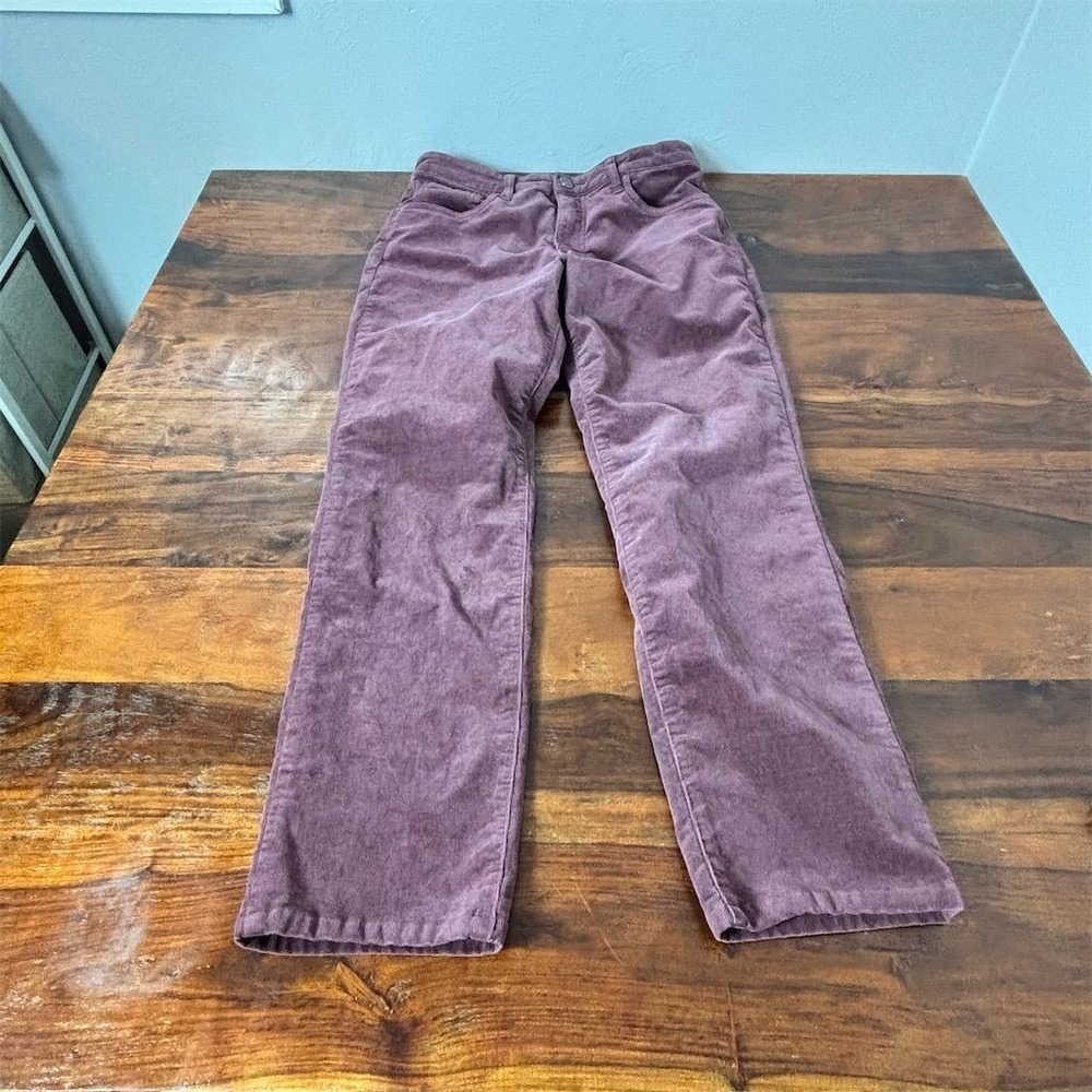 Kut from the Kloth High Rise Jeans in Dusty Plum